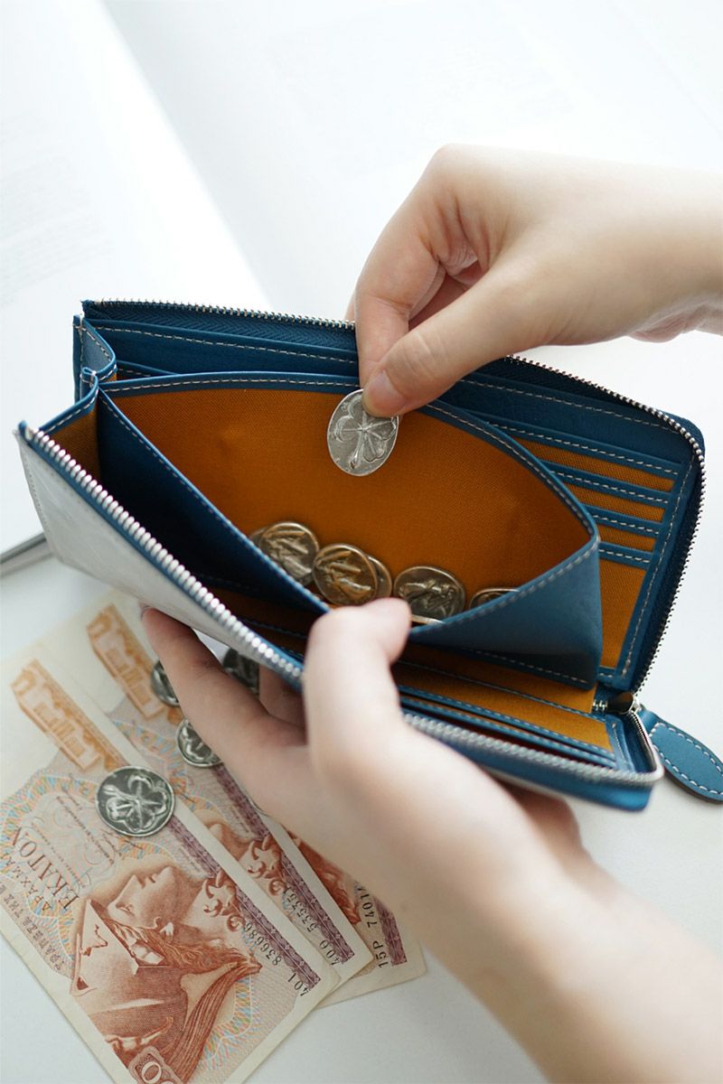 ALBERO アルベロ Stella ステッラ 小銭入れ付き長財布（L字ファスナー式） 7701