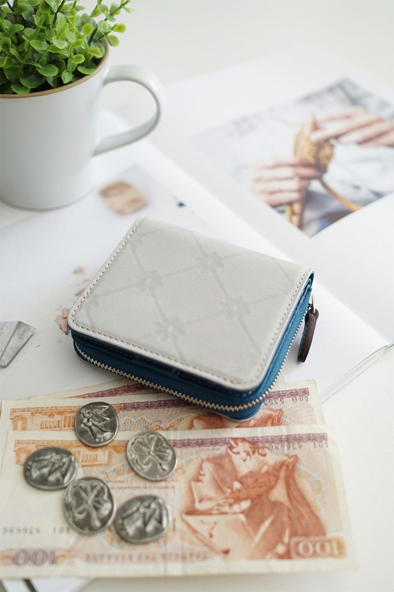 ALBERO アルベロ Stella ステッラ 小銭入れ付き二つ折り財布 7702