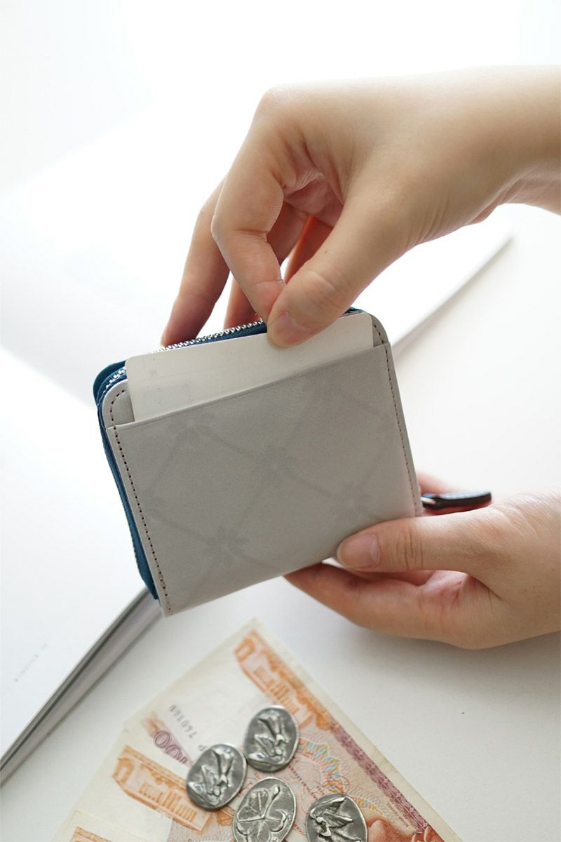 ALBERO アルベロ Stella ステッラ 小銭入れ付き二つ折り財布 7702