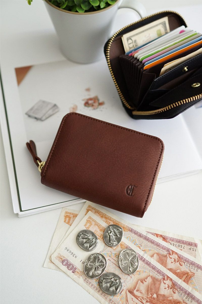 CLEDRAN クレドラン TANTE タンテ 小銭入れ付き二つ折り財布（ラウンドファスナー式 ） CR-CL3822