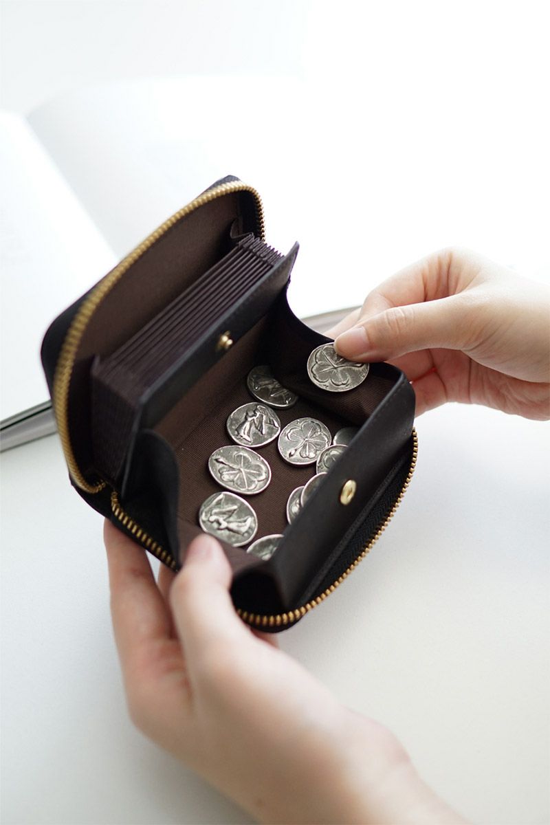 CLEDRAN クレドラン TANTE タンテ 小銭入れ付き二つ折り財布（ラウンドファスナー式 ） CR-CL3822