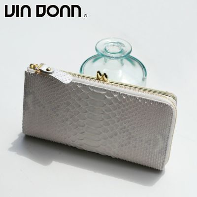 VIA DOAN ヴィア ドアン Bran python ブランパイソン 小銭入れ付き長財布 452