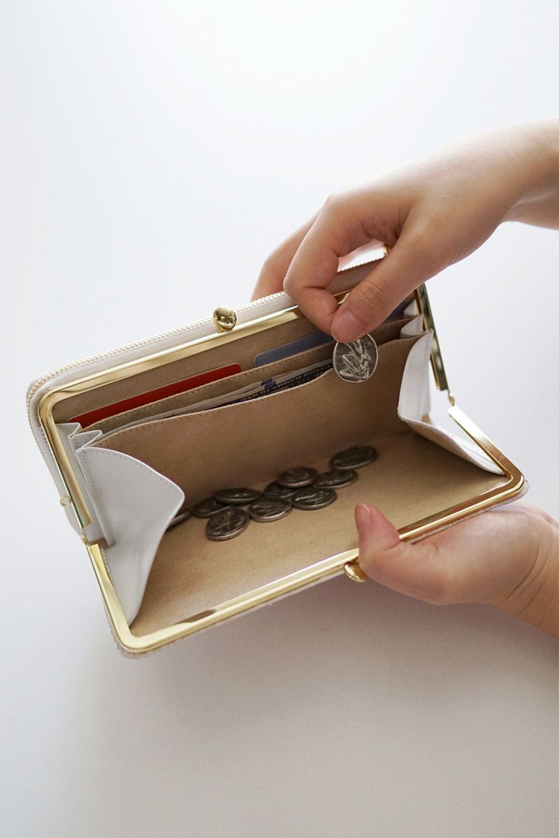 VIA DOAN ヴィア ドアン Bran python ブランパイソン 小銭入れ付き長財布 452