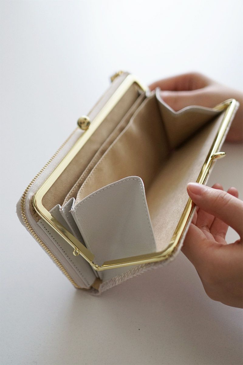 VIA DOAN ヴィア ドアン Bran python ブランパイソン 小銭入れ付き長財布 452