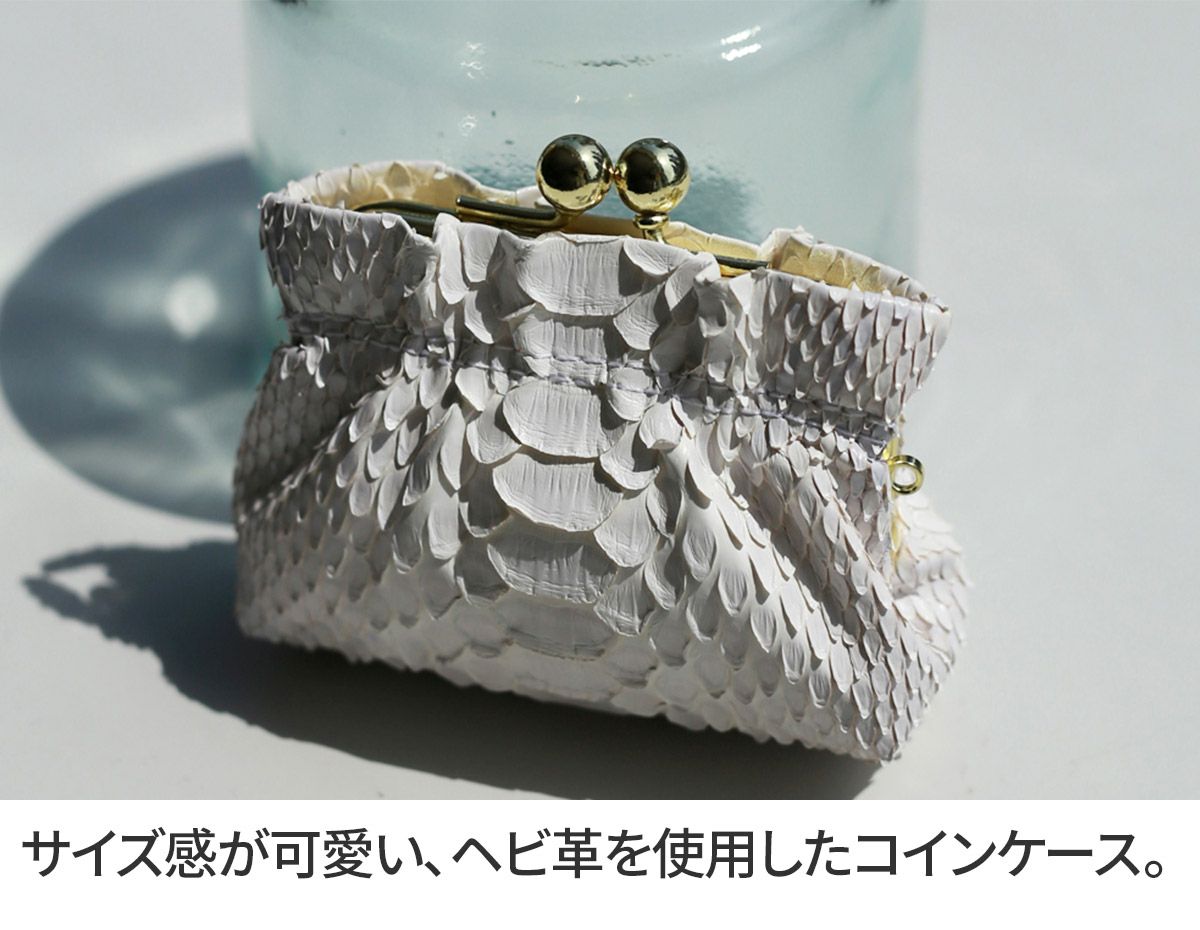 VIA DOAN ヴィア ドアン Bran python ブランパイソン コインケース 456