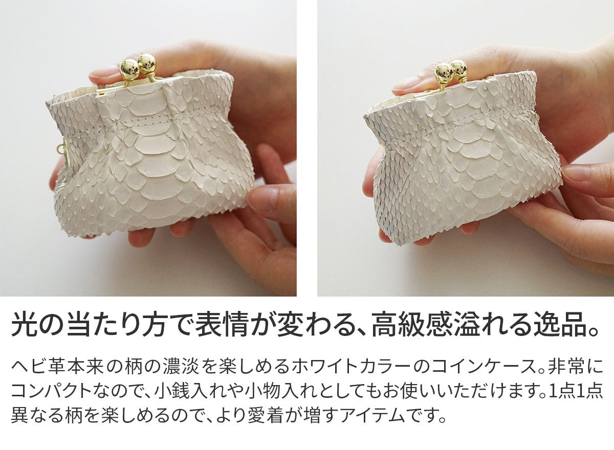 VIA DOAN ヴィア ドアン Bran python ブランパイソン コインケース 456