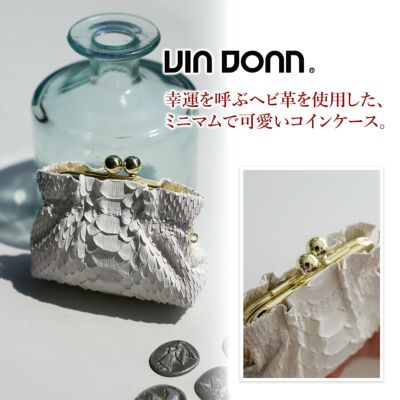 VIA DOAN ヴィア ドアン Bran python ブランパイソン コインケース 456