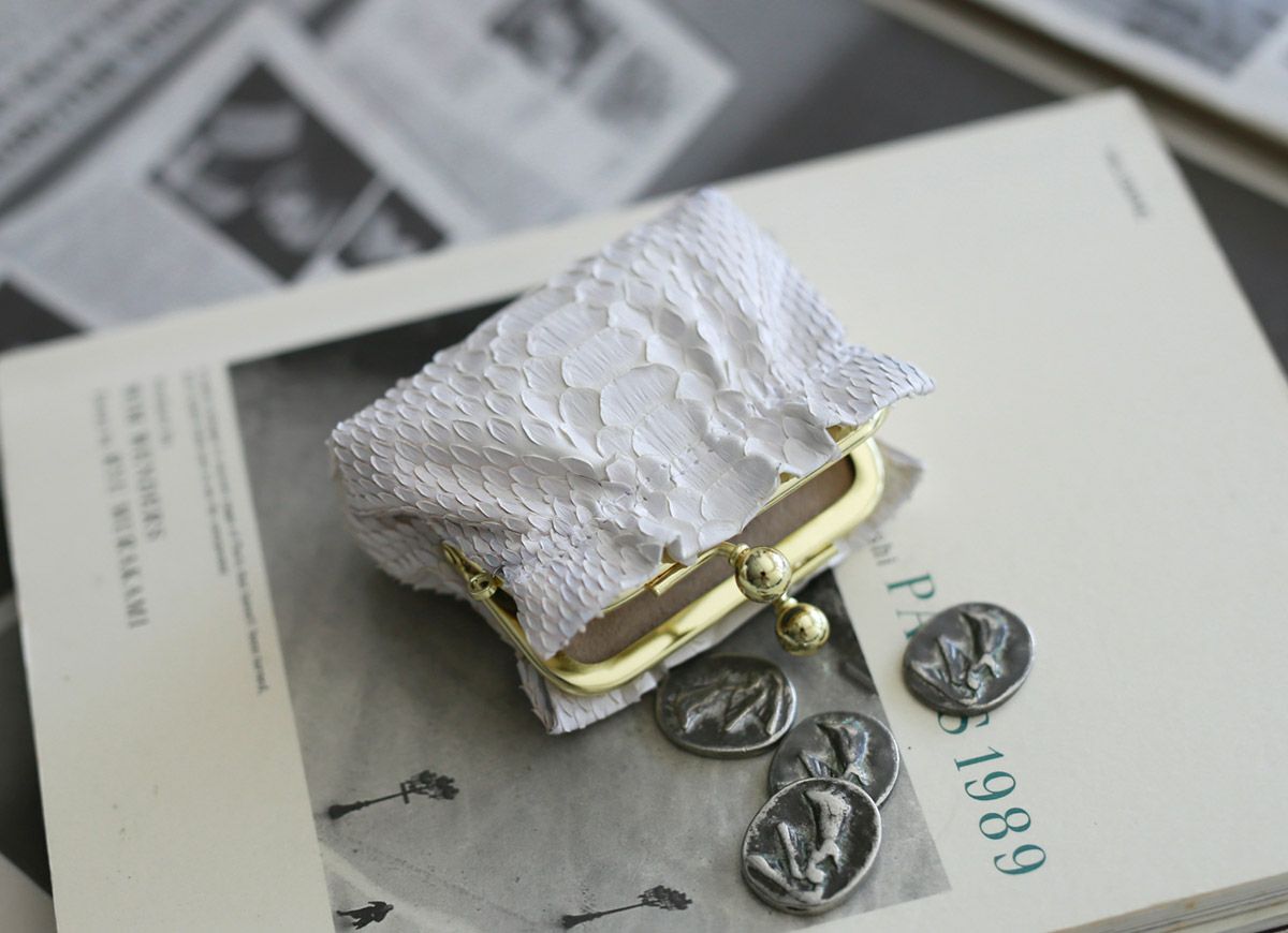 VIA DOAN ヴィア ドアン Bran python ブランパイソン コインケース 456