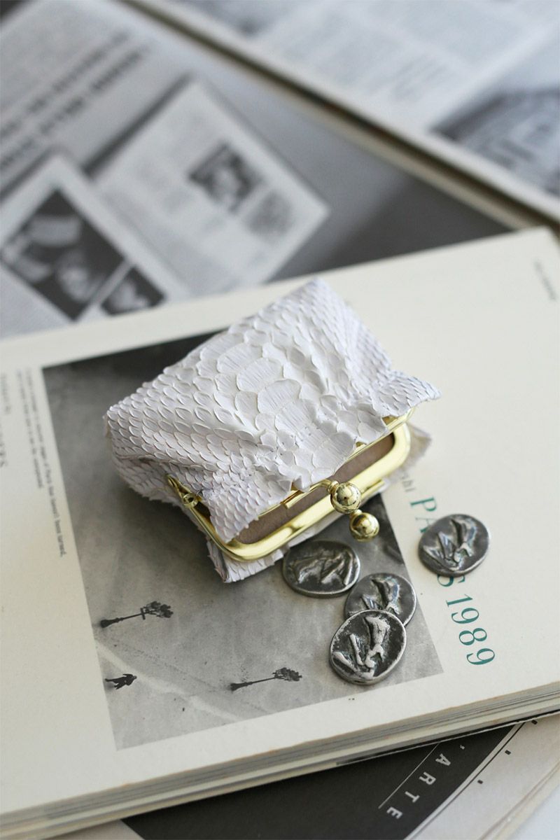 VIA DOAN ヴィア ドアン Bran python ブランパイソン コインケース 456