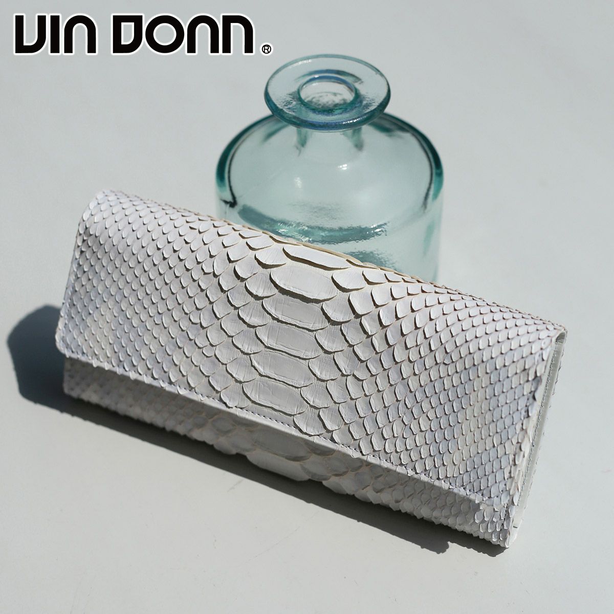 VIA DOAN ヴィア ドアン Bran python ブランパイソン 小銭入れ付き長財布 457