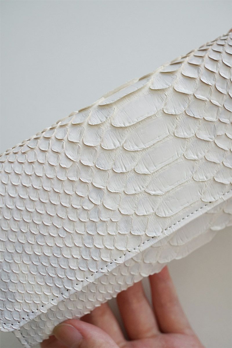 VIA DOAN ヴィア ドアン Bran python ブランパイソン 小銭入れ付き長財布 457