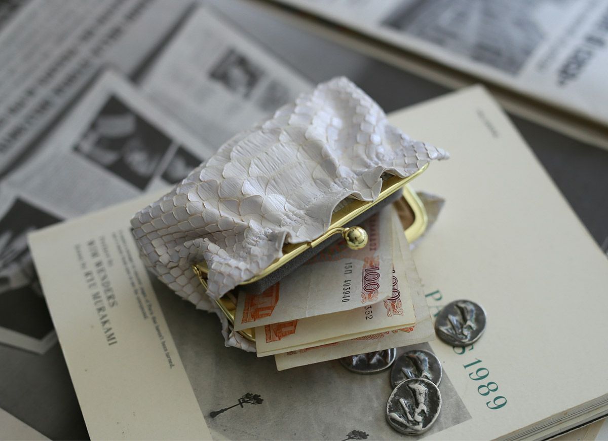 VIA DOAN ヴィア ドアン Bran python ブランパイソン コインケース 465