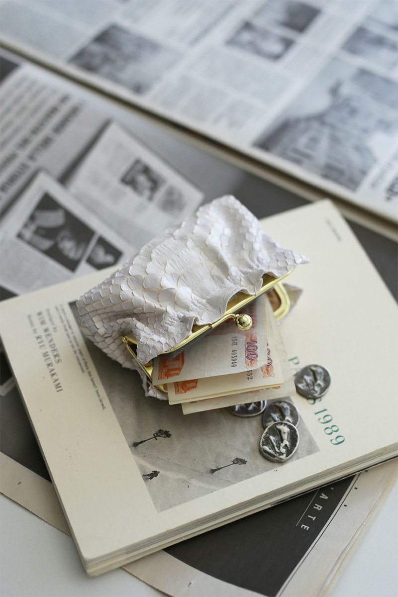 VIA DOAN ヴィア ドアン Bran python ブランパイソン コインケース 465