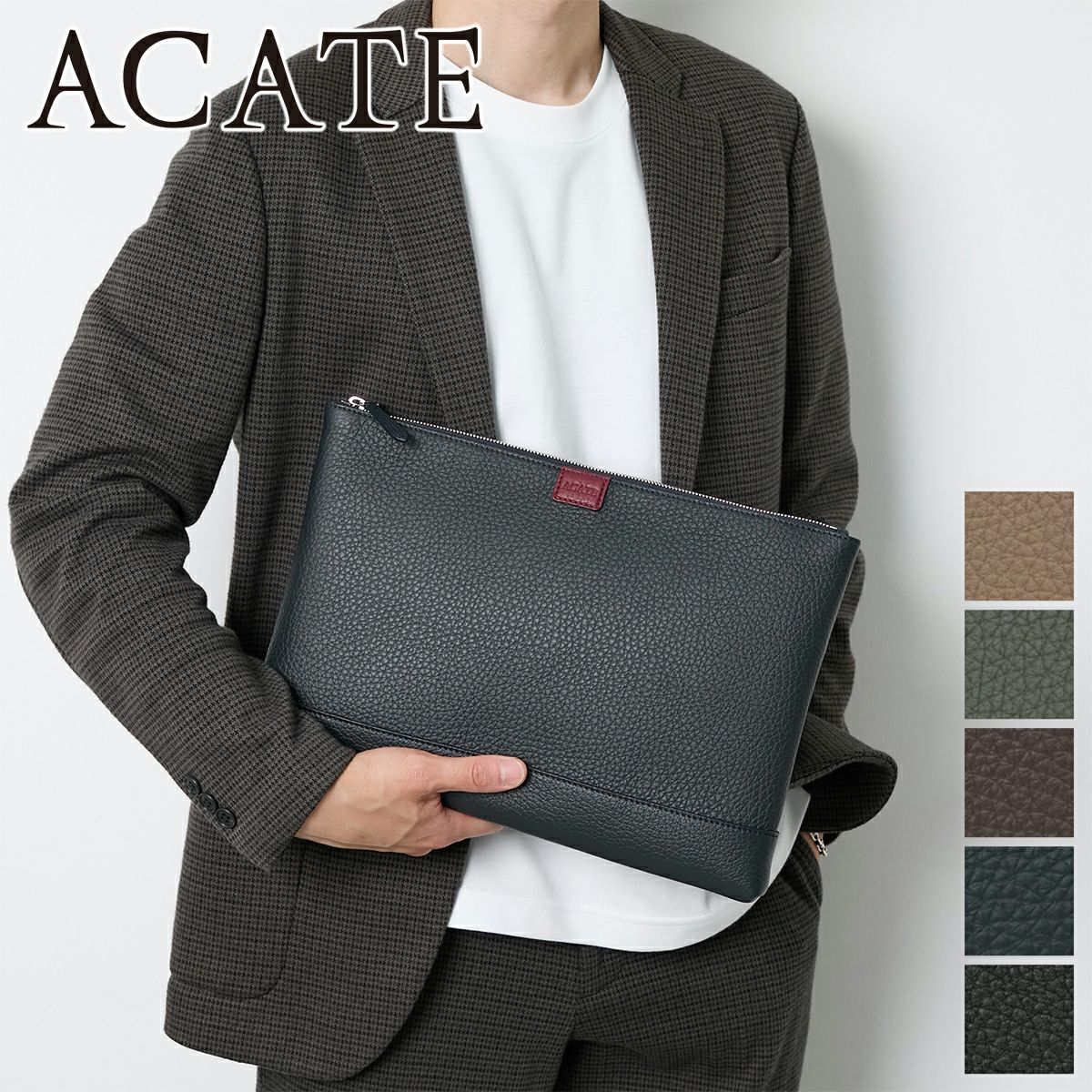 ACATE アカーテ SACCHETTO-L サケットL クラッチバッグ L ACT-SACCHETTO-L