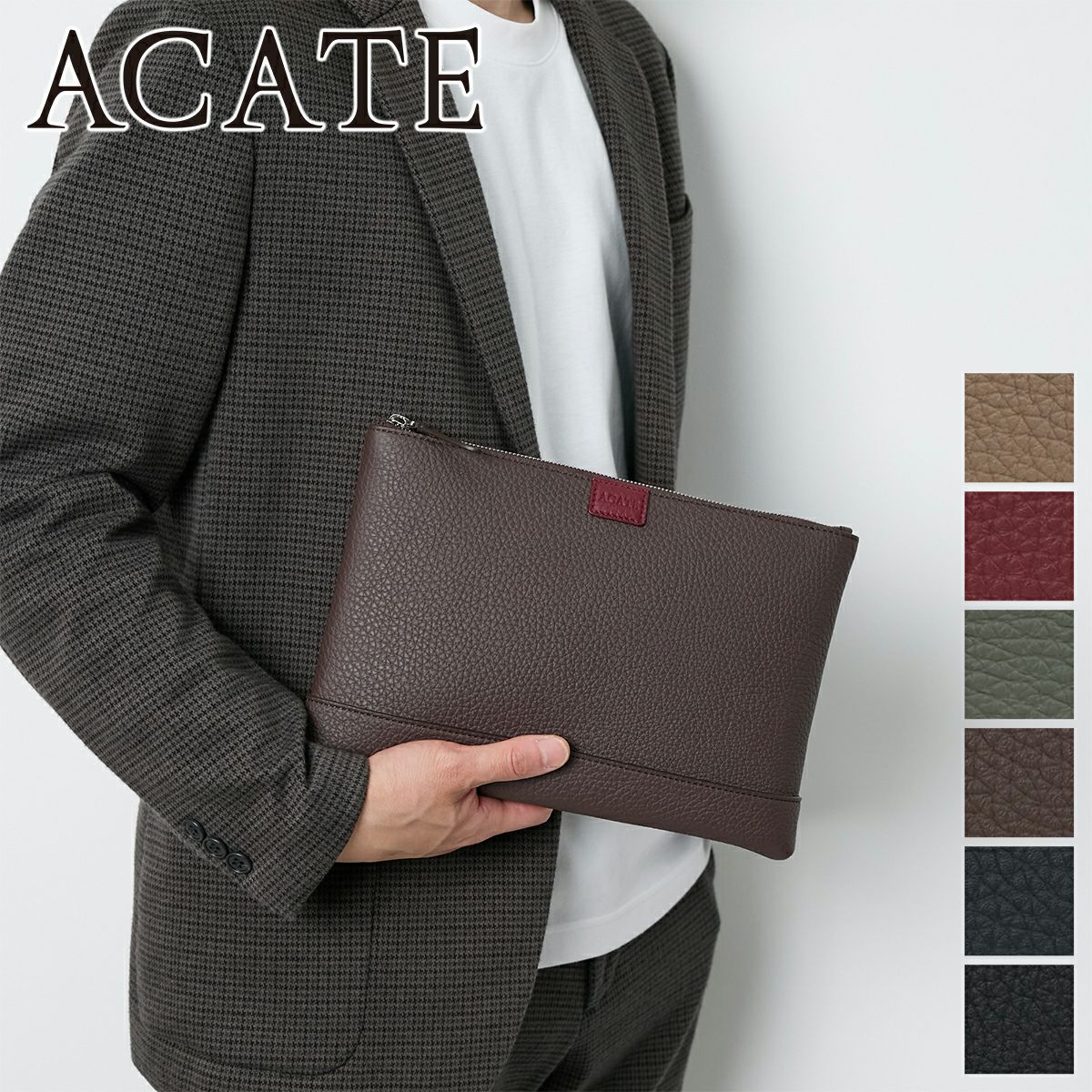 ACATE アカーテ SACCHETTO-M サケットM クラッチバッグ M ACT-SACCHETTO-M