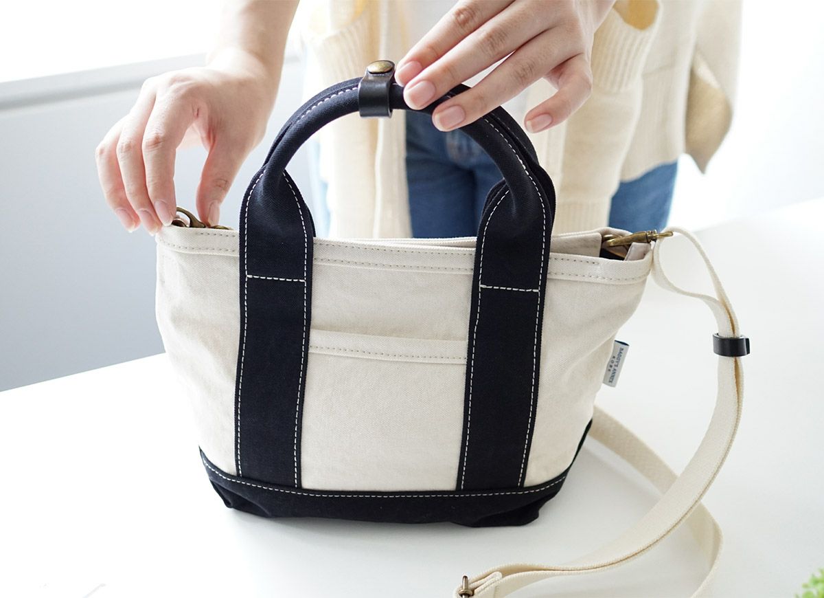 BAGGY'S ANNEX バギーズアネックス 18ozアーミーダックバイオ 2WAYトートショルダーバッグ LGRN-4030