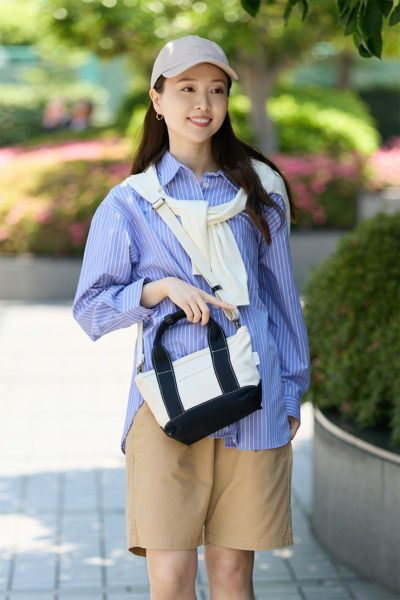 BAGGY'S ANNEX バギーズアネックス 18ozアーミーダックバイオ 2WAYトートショルダーバッグ LGRN-4030