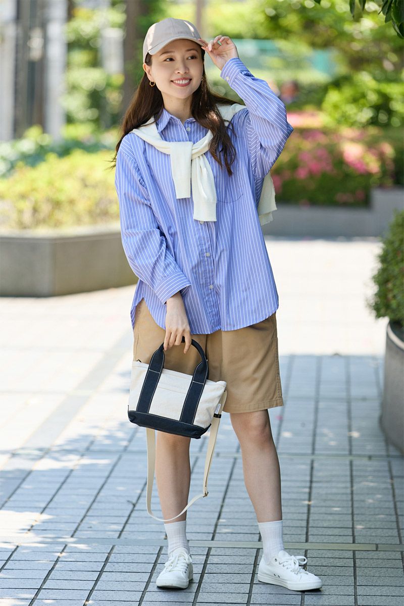 BAGGY'S ANNEX バギーズアネックス 18ozアーミーダックバイオ 2WAYトートショルダーバッグ LGRN-4030