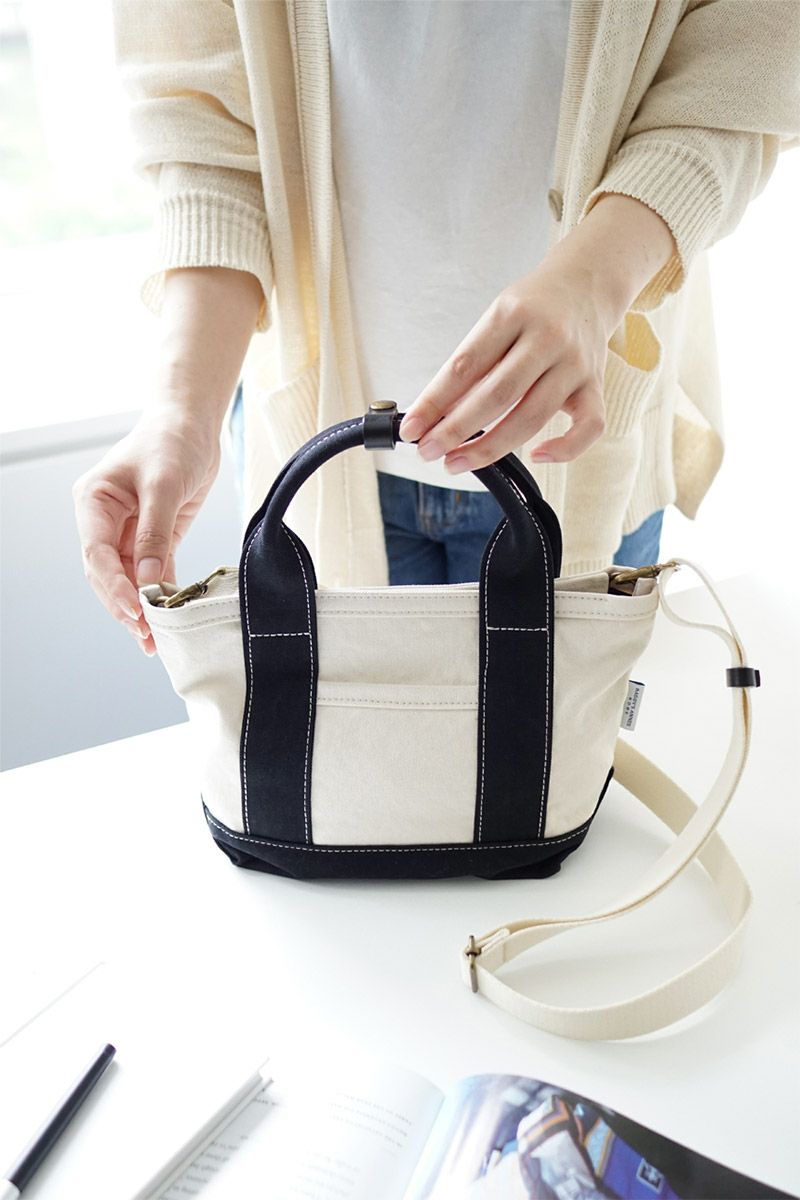 BAGGY'S ANNEX バギーズアネックス 18ozアーミーダックバイオ 2WAYトートショルダーバッグ LGRN-4030