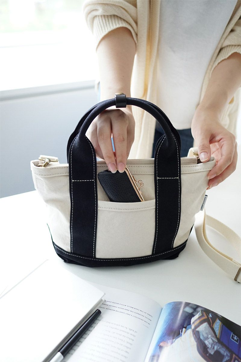 BAGGY'S ANNEX バギーズアネックス 18ozアーミーダックバイオ 2WAYトートショルダーバッグ LGRN-4030