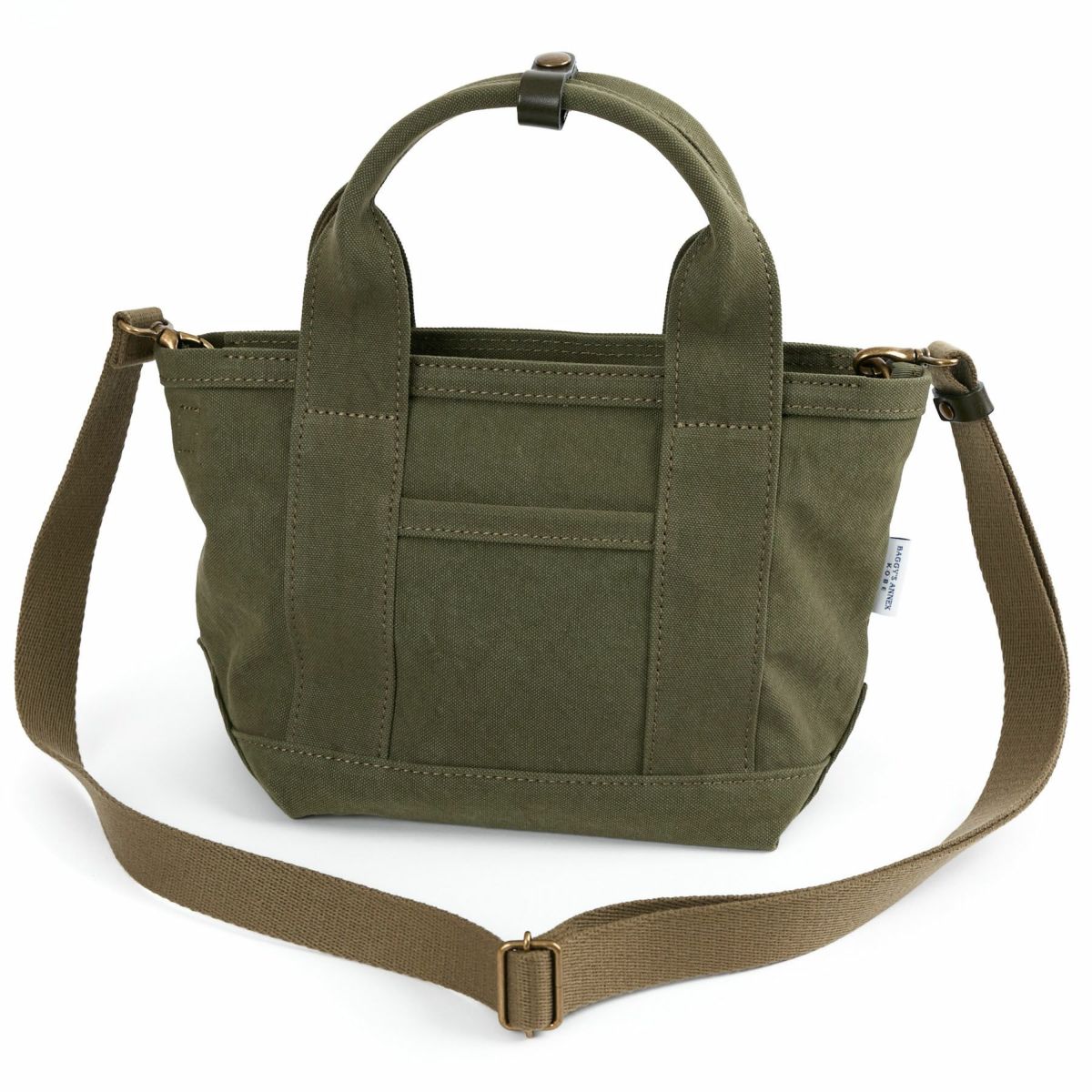 BAGGY'S ANNEX バギーズアネックス 18ozアーミーダックバイオ 2WAYトートショルダーバッグ LGRN-4030