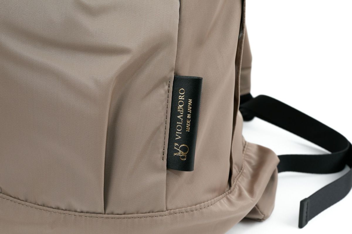 VIOLAd'ORO ヴィオラドーロ GINO ジーノ ナイロンバックパック V-2134