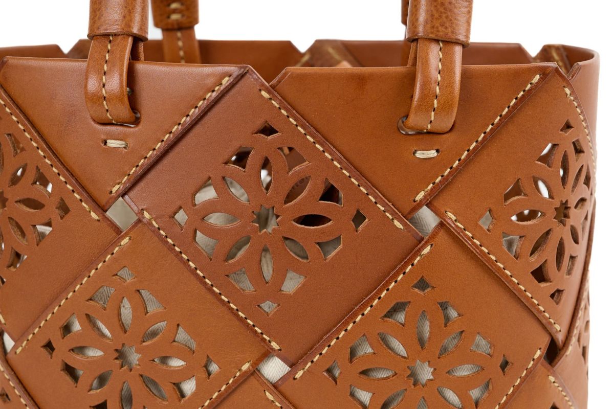 genten ゲンテン Suscut basket サスカットバスケット 手さげバッグ 43979