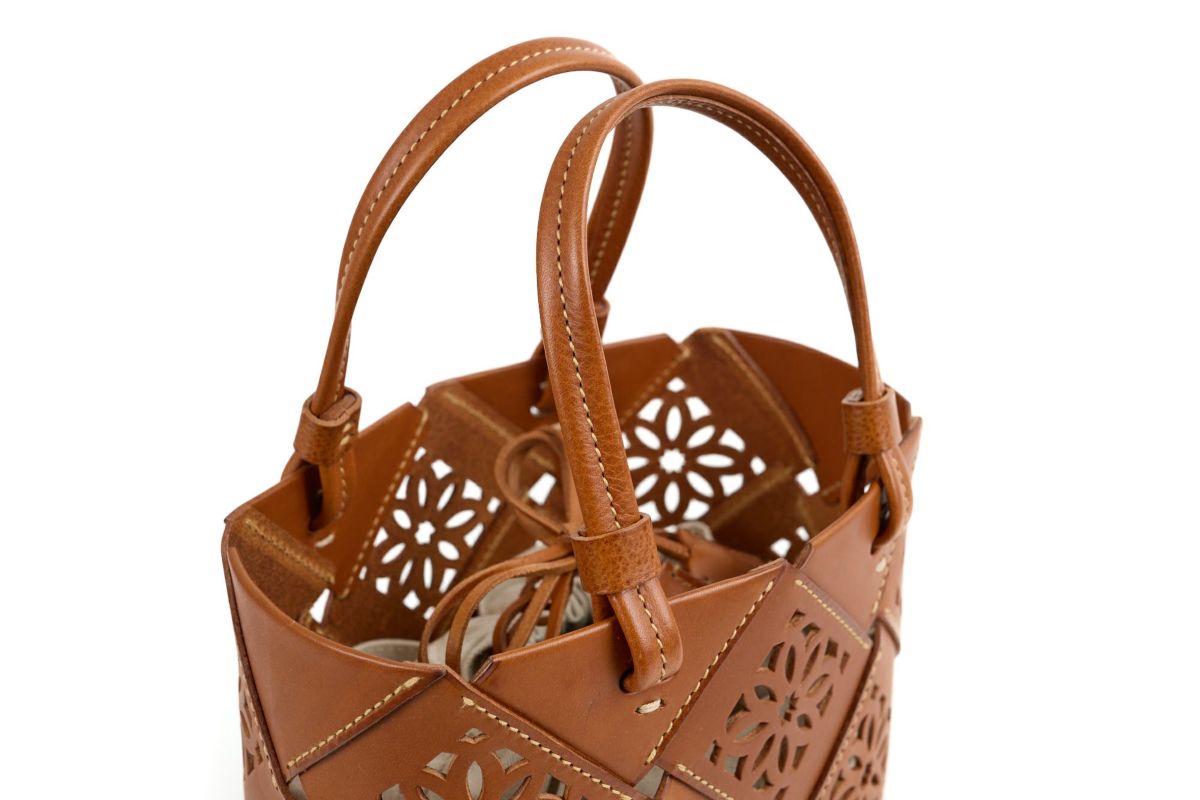 genten ゲンテン Suscut basket サスカットバスケット 手さげバッグ 43979