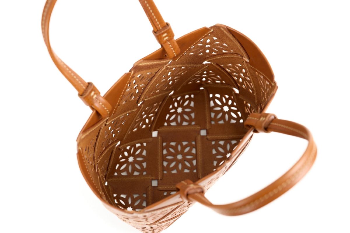 genten ゲンテン Suscut basket サスカットバスケット 手さげバッグ 43979