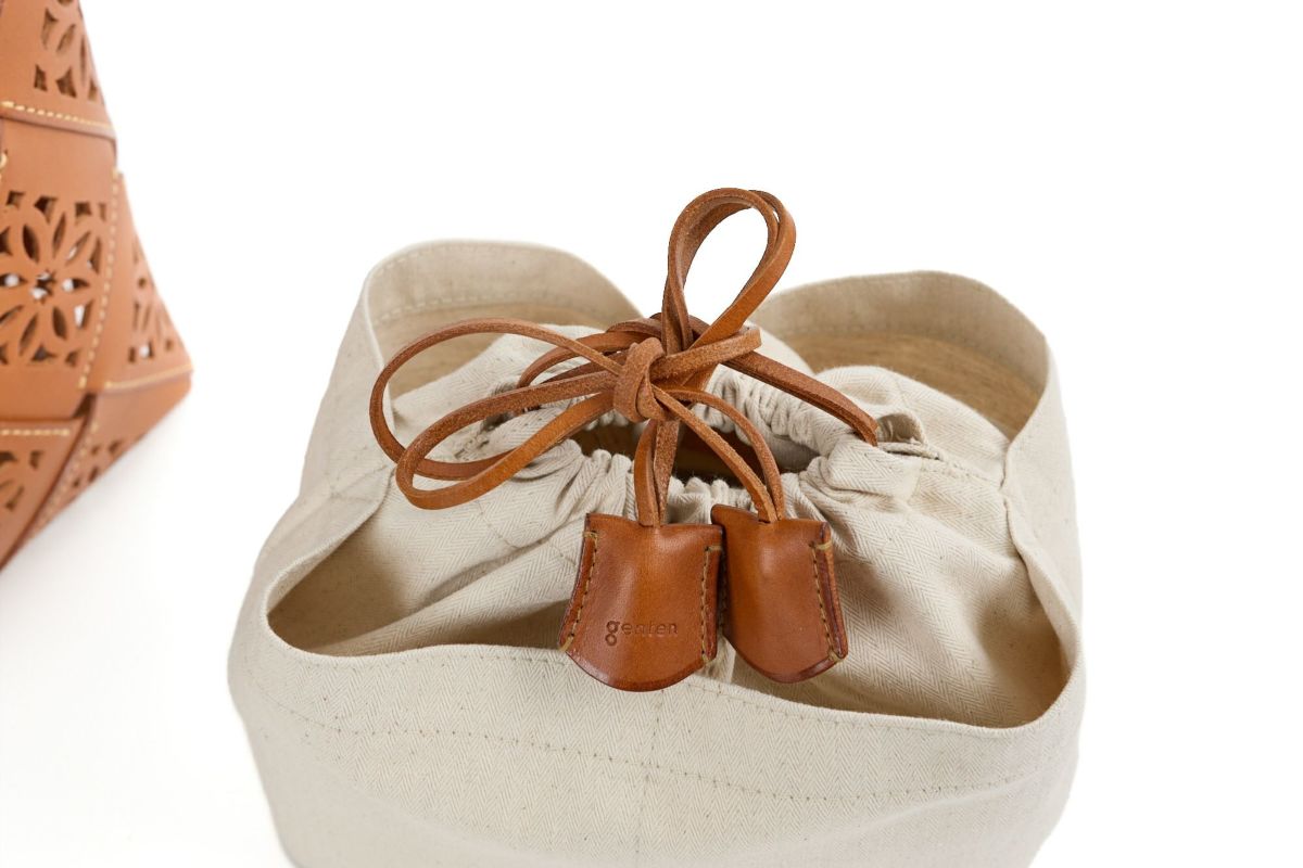 genten ゲンテン Suscut basket サスカットバスケット 手さげバッグ 43979