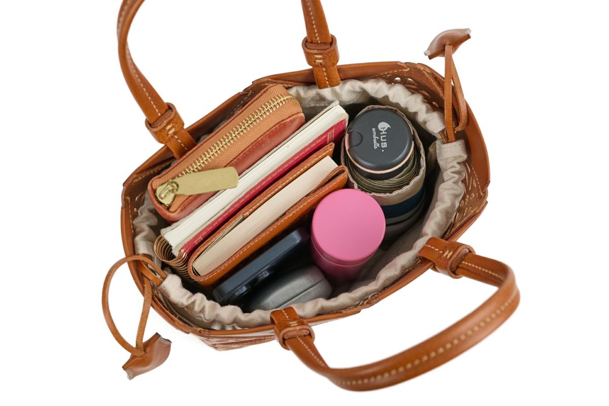 genten ゲンテン Suscut basket サスカットバスケット 手さげバッグ 43979