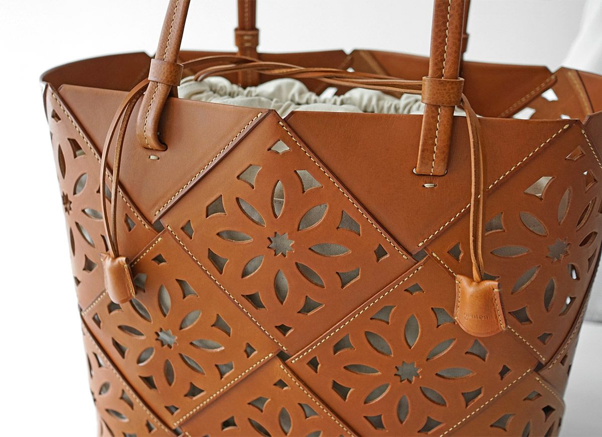 genten ゲンテン Suscut basket サスカットバスケット トートバッグ 43978