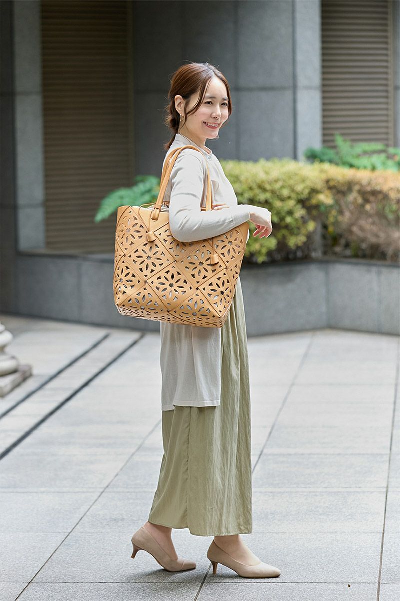 genten ゲンテン Suscut basket サスカットバスケット トートバッグ 43978