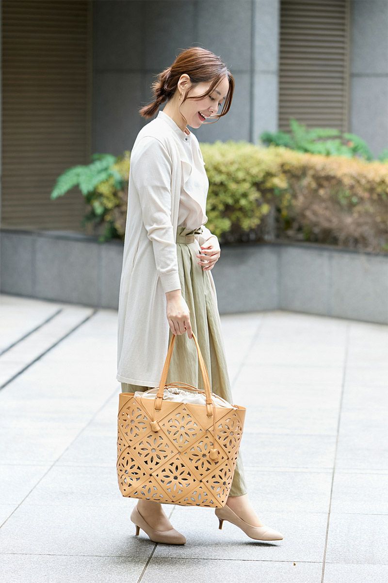 genten ゲンテン Suscut basket サスカットバスケット トートバッグ 43978