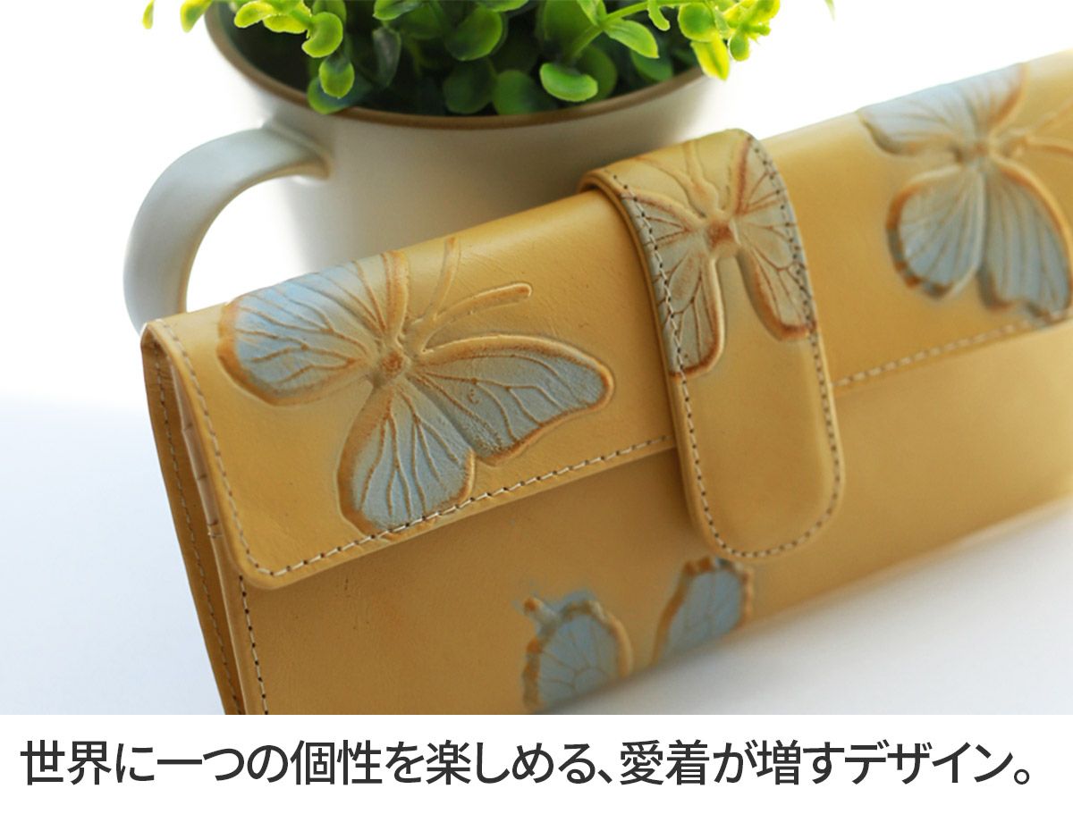 VIA DOAN ヴィア ドアン Dolce ドルチェ 小銭入れ付き長財布 203
