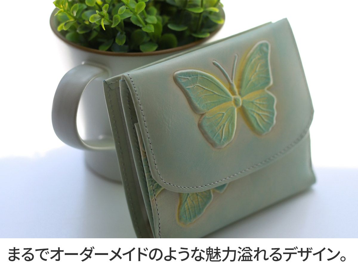 VIA DOAN ヴィア ドアン Dolce ドルチェ 小銭入れ付き二つ折り財布 249