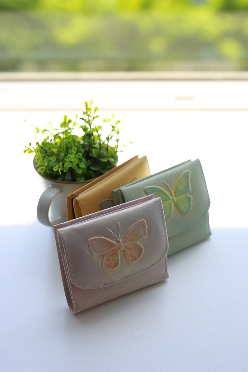 VIA DOAN ヴィア ドアン Dolce ドルチェ 小銭入れ付き二つ折り財布 249