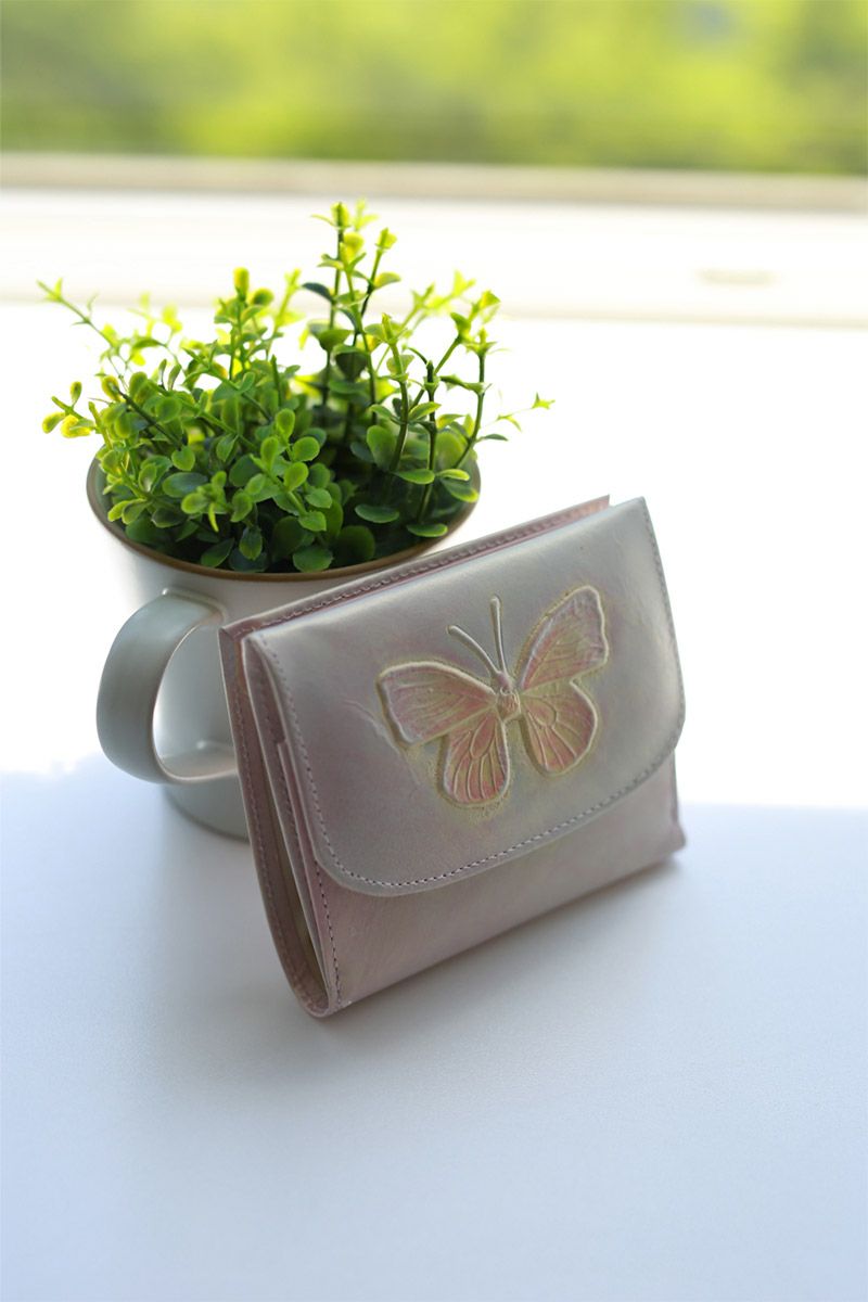 VIA DOAN ヴィア ドアン Dolce ドルチェ 小銭入れ付き二つ折り財布 249