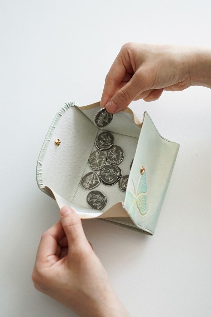 VIA DOAN ヴィア ドアン Dolce ドルチェ 小銭入れ付き二つ折り財布 249