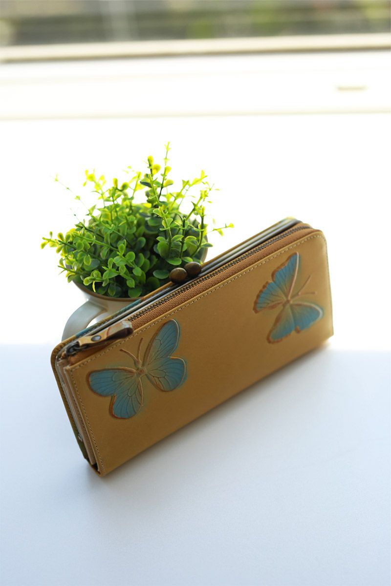 VIA DOAN ヴィア ドアン Dolce ドルチェ 小銭入れ付き長財布 253