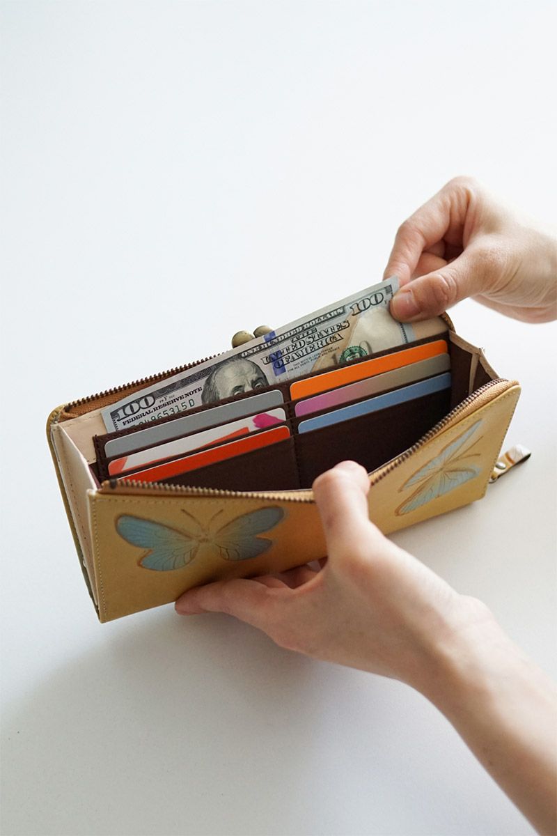 VIA DOAN ヴィア ドアン Dolce ドルチェ 小銭入れ付き長財布 253