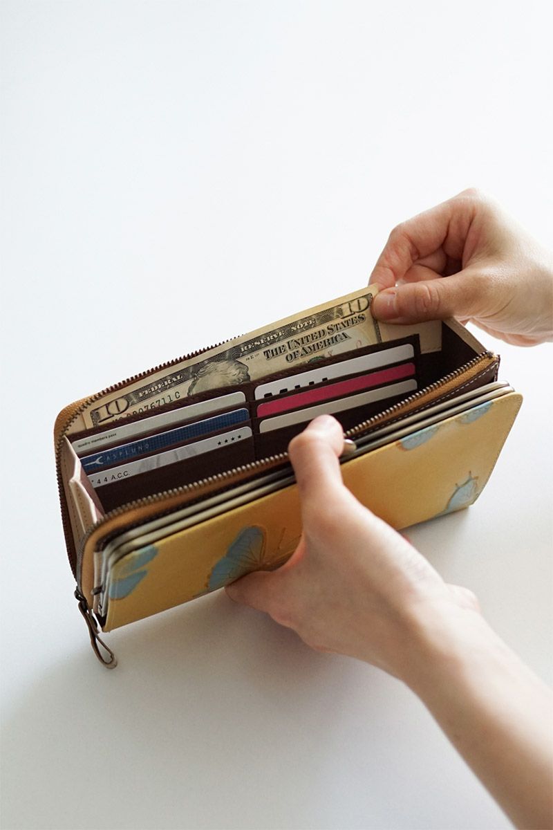 VIA DOAN ヴィア ドアン Dolce ドルチェ 小銭入れ付き長財布 253