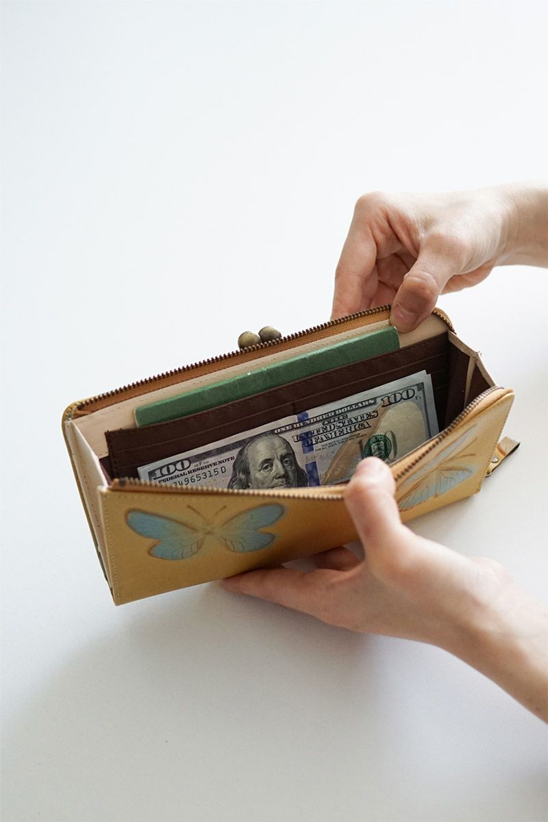 VIA DOAN ヴィア ドアン Dolce ドルチェ 小銭入れ付き長財布 253