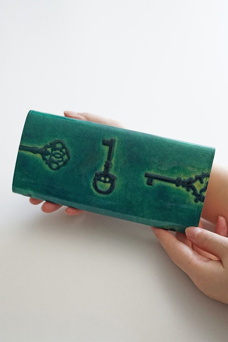 VIA DOAN ヴィア ドアン Retro レトロ 小銭入れ付き長財布 746