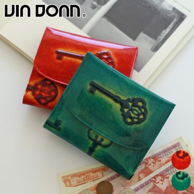 VIA DOAN ヴィア ドアン Retro レトロ 小銭入れ付き二つ折り財布 747