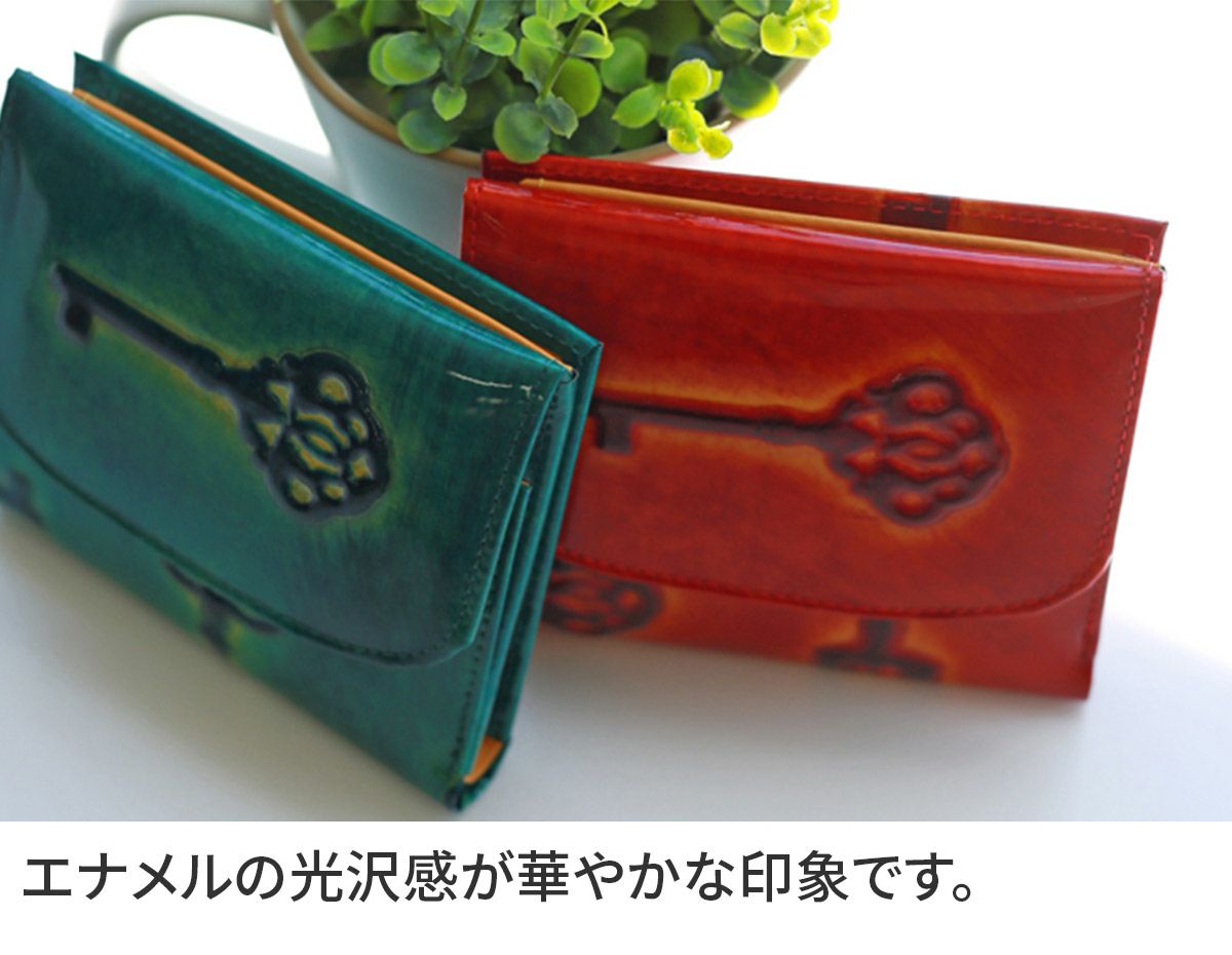 VIA DOAN ヴィア ドアン Retro レトロ 小銭入れ付き二つ折り財布 747