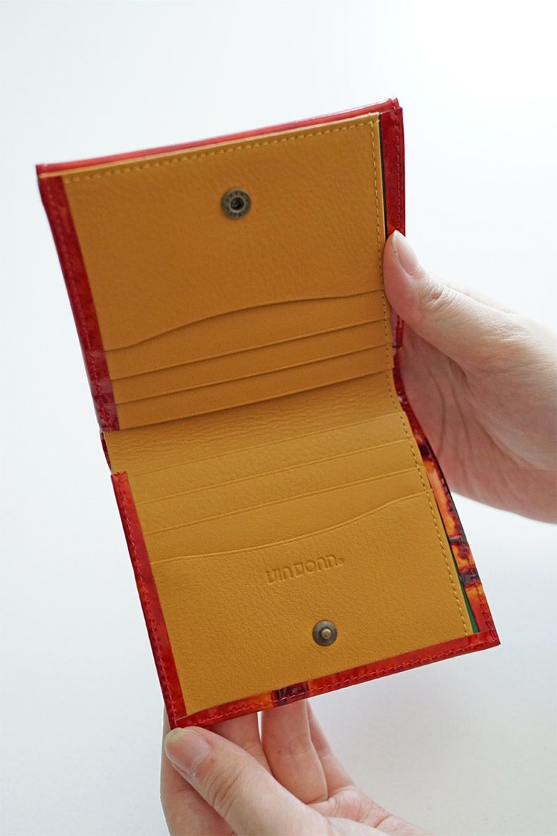 VIA DOAN ヴィア ドアン Retro レトロ 小銭入れ付き二つ折り財布 747