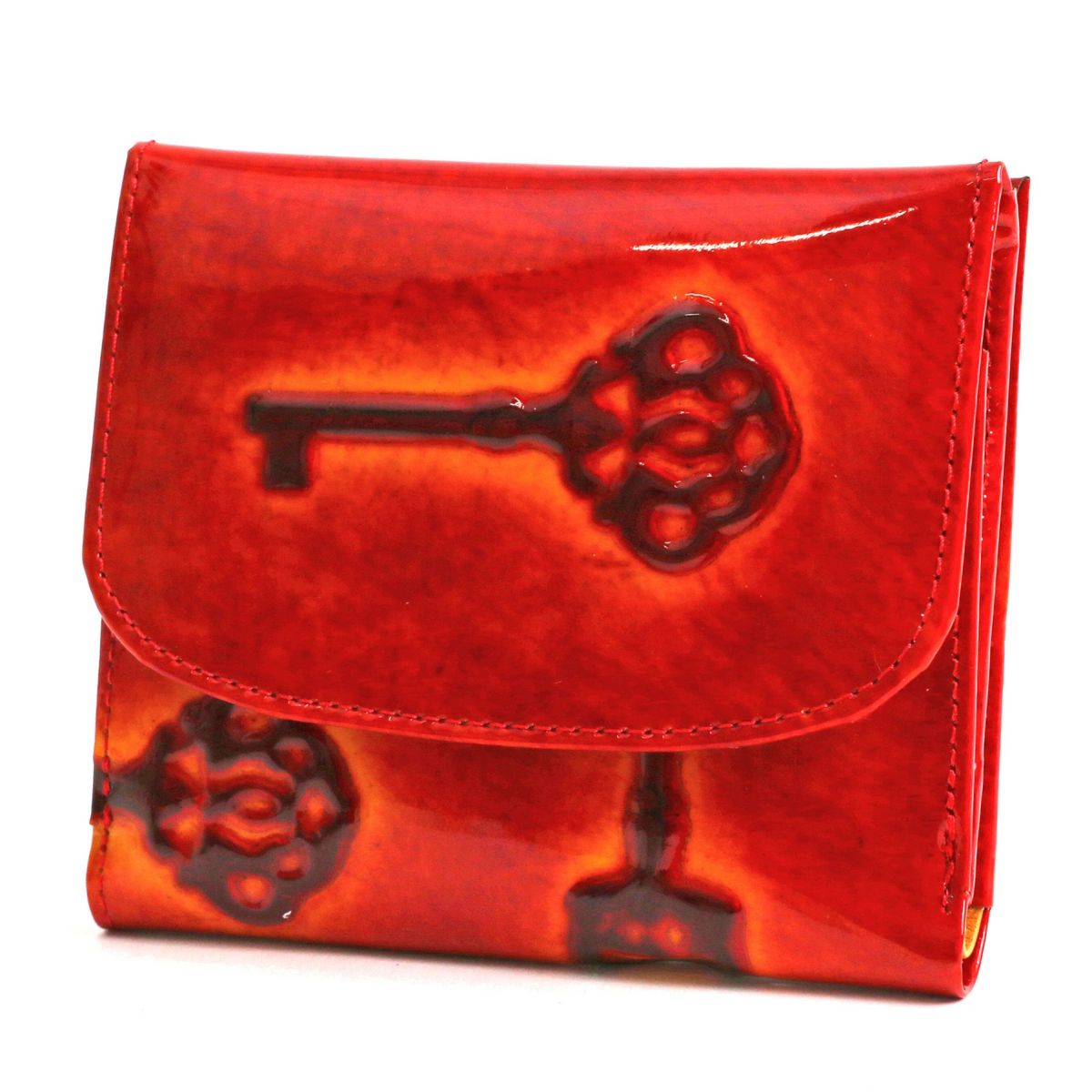 VIA DOAN ヴィア ドアン Retro レトロ 小銭入れ付き二つ折り財布 747