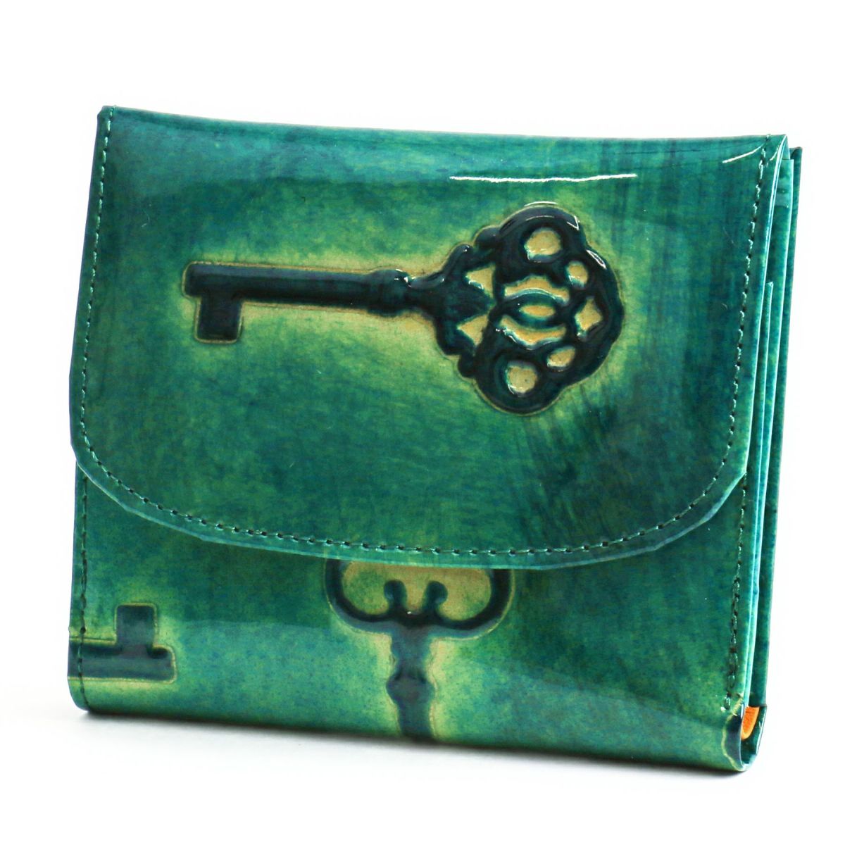 VIA DOAN ヴィア ドアン Retro レトロ 小銭入れ付き二つ折り財布 747