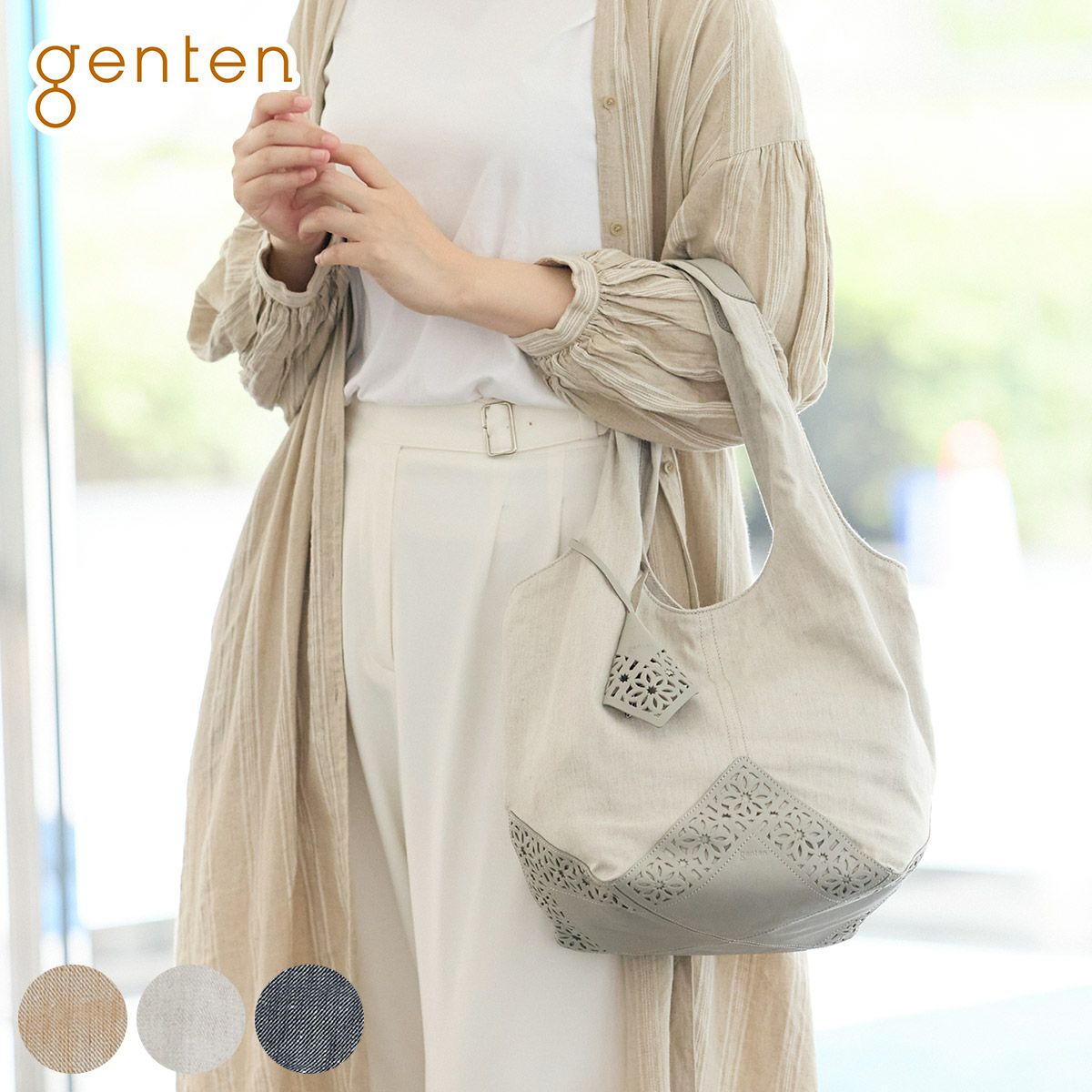 genten ゲンテン Lino リノ トートバッグ 44620